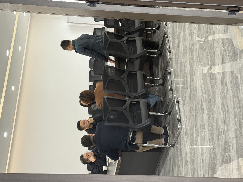 共話合作，共謀發(fā)展——山東客戶蒞臨我司車(chē)間參觀考察